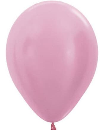 Шар Розовый перламутр